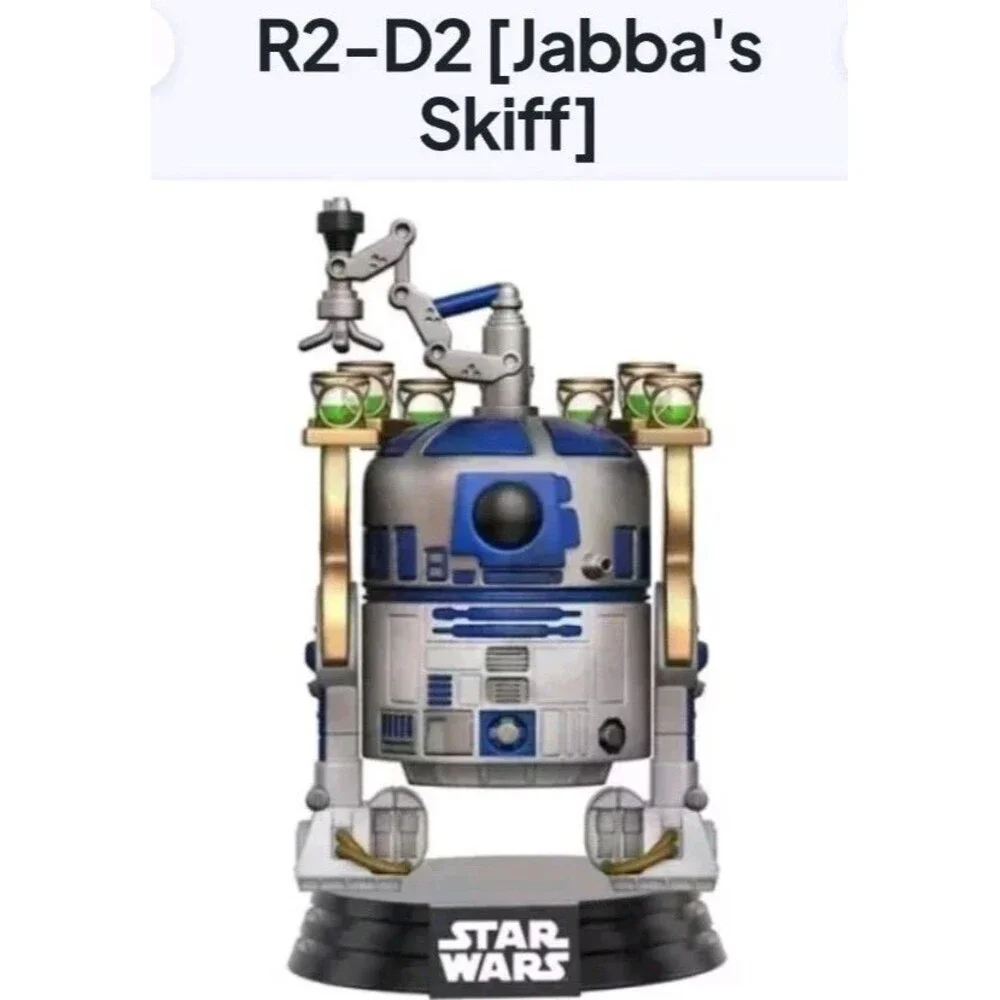 NIB Funko POP! Star Wars R2-D2 Jabba's Skiff Vinyl Figure #121 Smuggler's Bounty